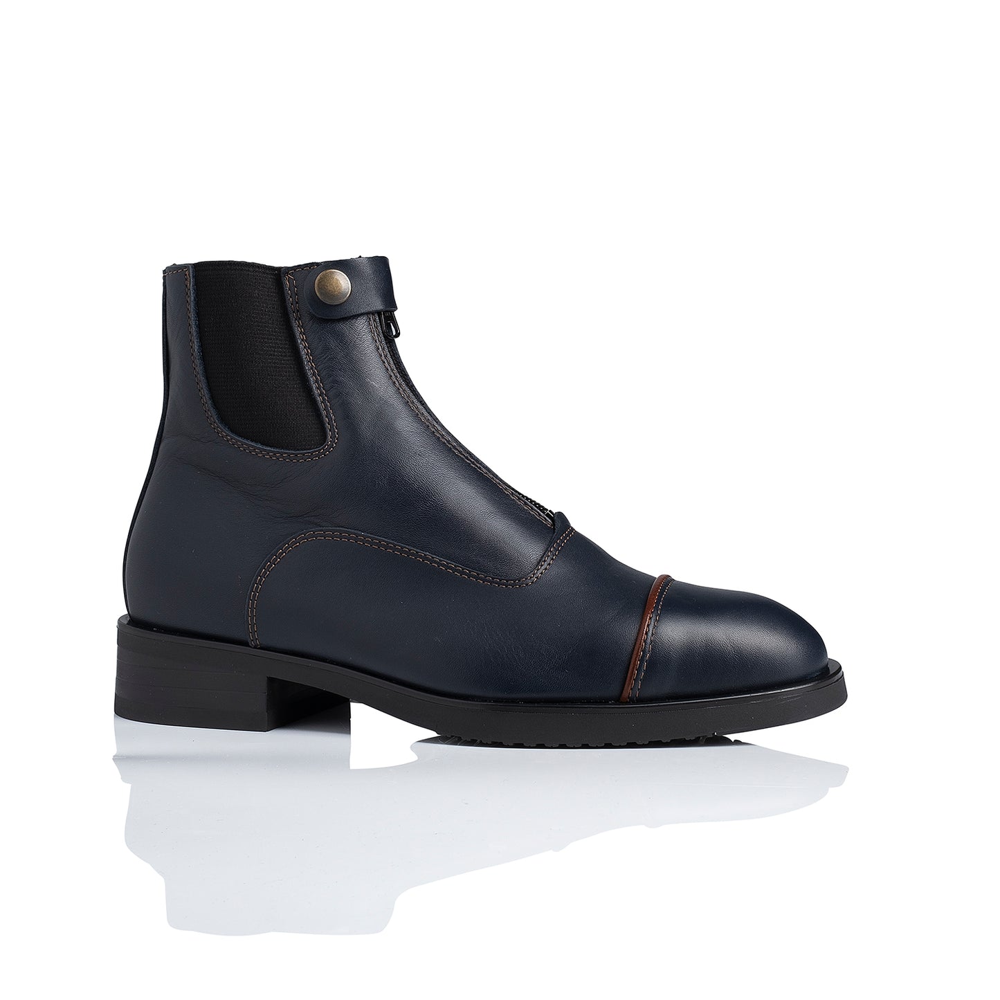R 1102/2 en R 1122/2 Enkellaarsje/schoen met contrast detail
