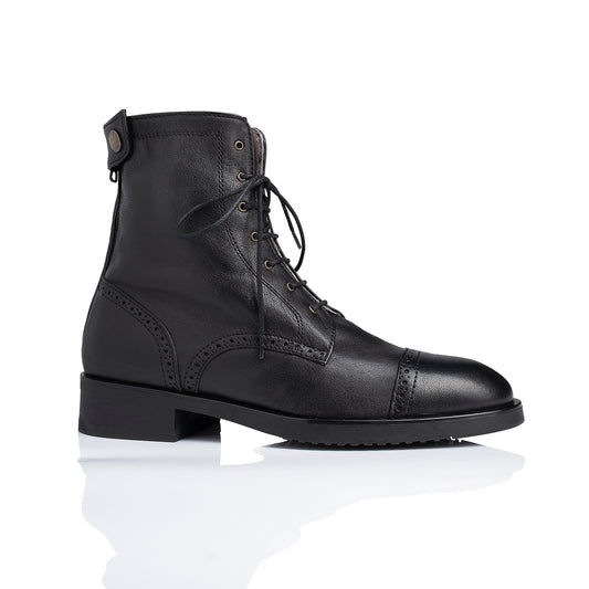 R 1110 Enkellaarsje/schoen met schapenvacht