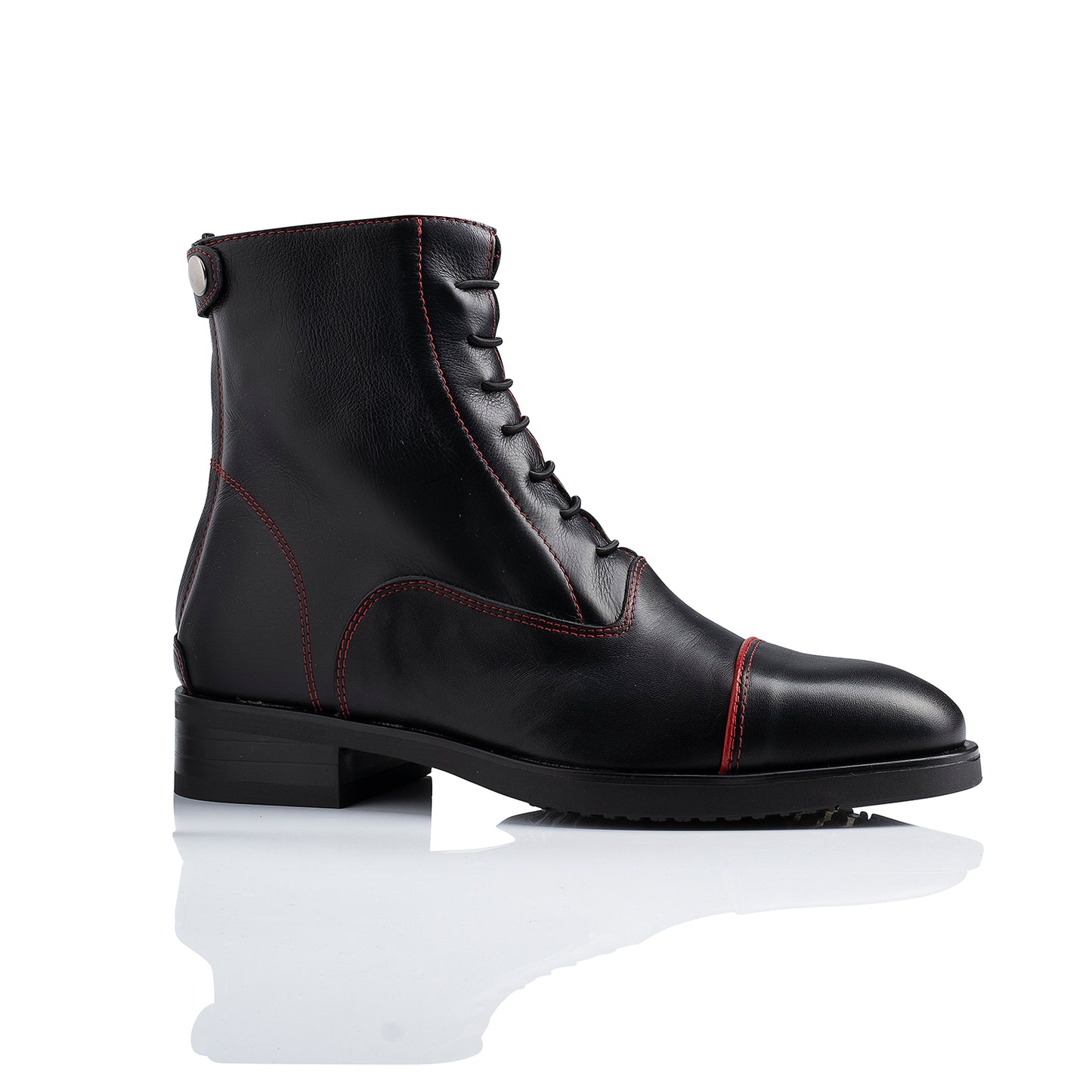 R 1102/2 en R 1122/2 Enkellaarsje/schoen met contrast detail