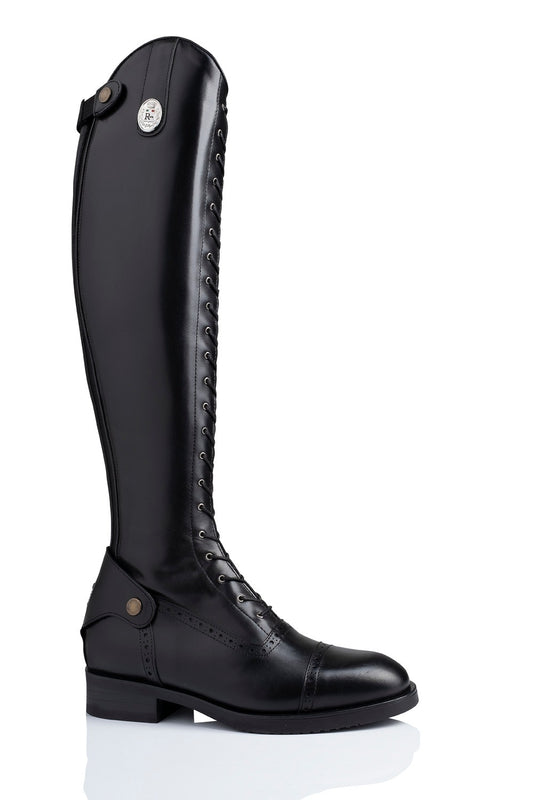R 3001 "brogue combo" klassieke, kalfslederen laars met veters