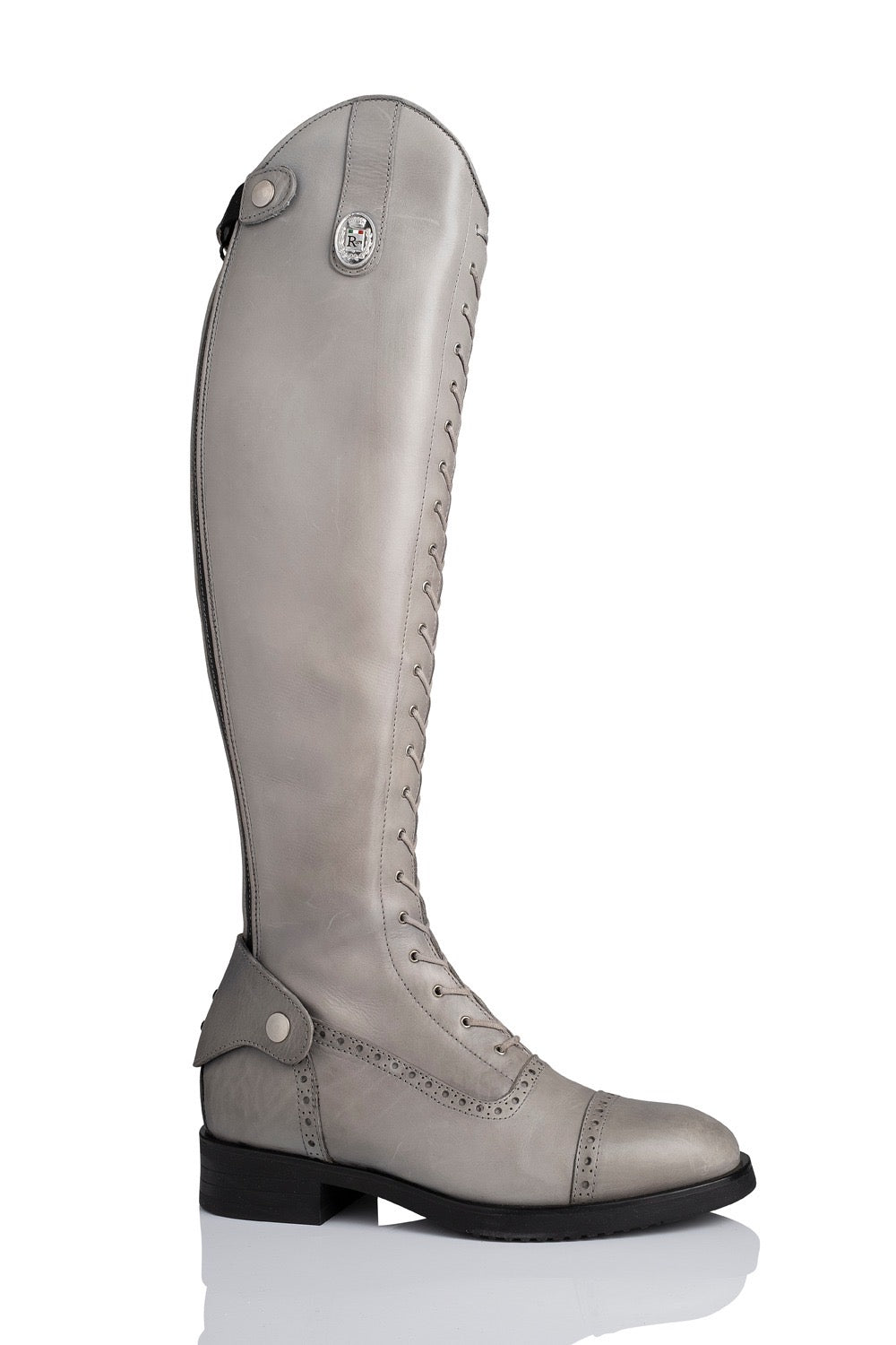 R 3001 "brogue combo" klassieke, kalfslederen laars met veters