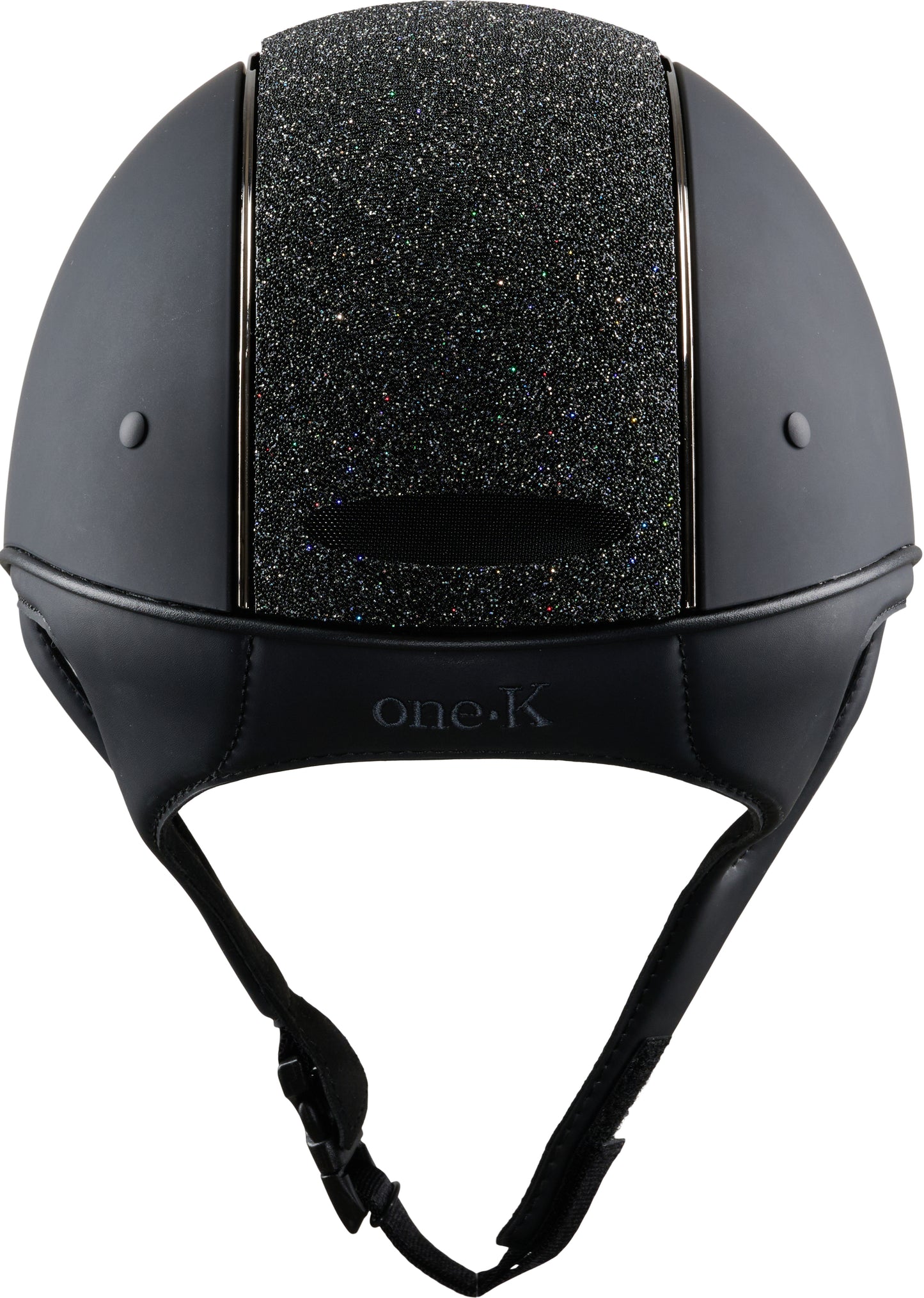 One K Mips Defender helm mat zwart met Glitter